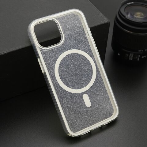 Zastitna futrola CRYSTAL MagSafe - iPhone 14 (6.1) bela (MS).