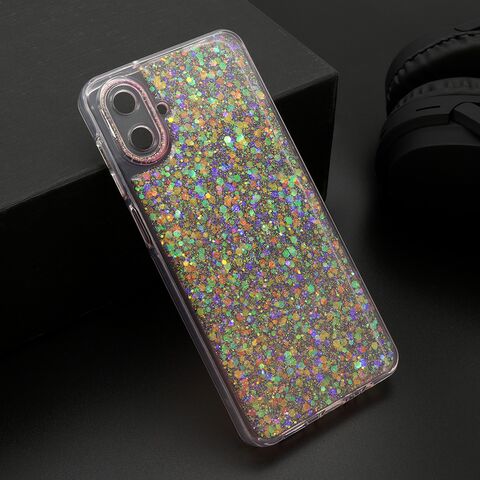 Zastitna futrola CRYSTAL GLOW - Samsung A075F Galaxy A07 roze (MS).