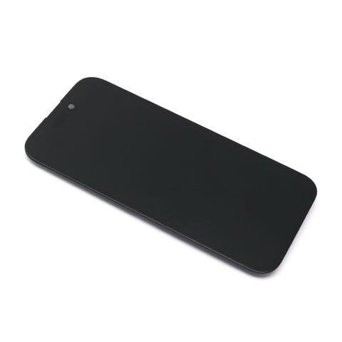 LCD ekran (displej) - iPhone 15 + Touch screen crni APLONG Soft OLED (MS).