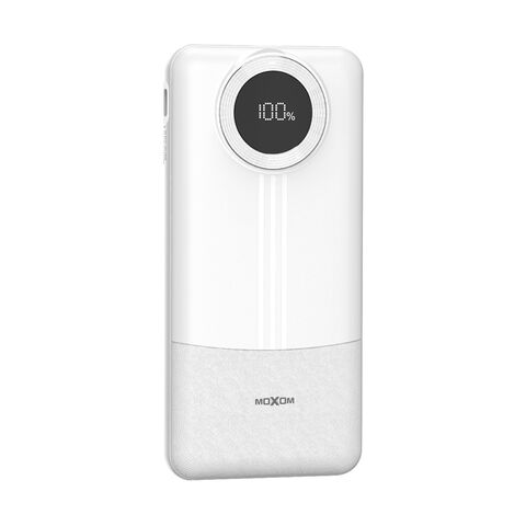Back Up baterija (univerzalna) Moxom MX-PB138 fast PD20W QC22,5W 10000mAh 2.4A beli (MS).