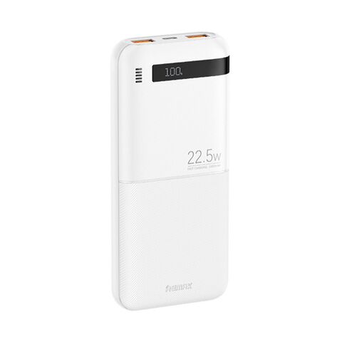 Back Up baterija (univerzalna) REMAX Piloteer 20W PD+22.5W QC 10000mAh RPP-71 beli (MS).