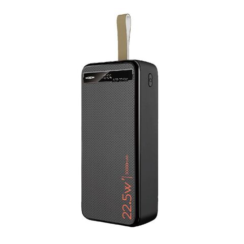 Back Up baterija (univerzalna) Moxom MX-PB156 fast charging 30000mAh SCP22.5W+ PD20W 3A crni (MS).