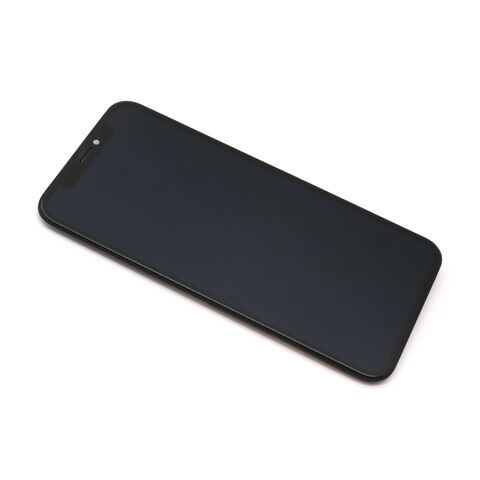 LCD ekran (displej) - Iphone XS + Touch screen crni APLONG Soft OLED (MS).