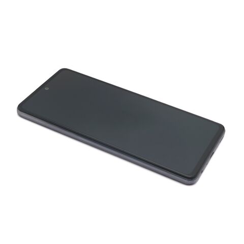 LCD ekran (displej) - Samsung A528B Galaxy A52S + Touch screen + okvir crni OLED (MS).
