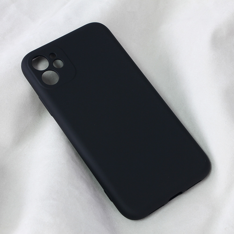 Zastitna futrola Teracell Soft Velvet - iPhone 11 6.1 crna.