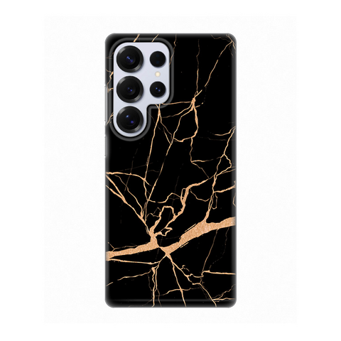 PRINT silikonska futrola - Samsung S938 Galaxy S25 Ultra All crni.