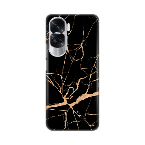 PRINT silikonska futrola - Huawei Honor 90 Lite All crni.