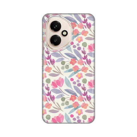 PRINT silikonska futrola - Huawei Honor 400 Watercolor Flowers.