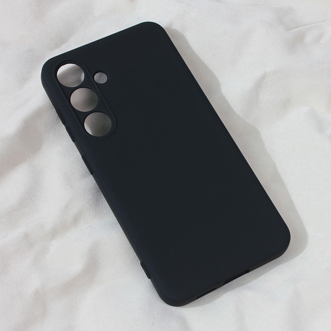 Zastitna futrola Teracell Soft Velvet - Samsung S921B Galaxy S24 crna.