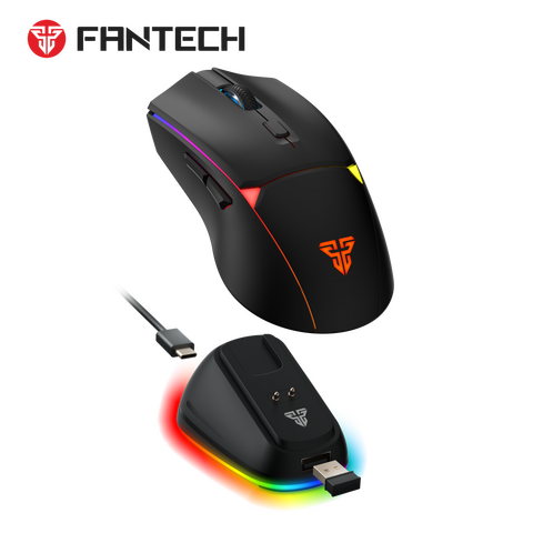 Mis Wireless Gaming Fantech WG7V2RD Crypto II crni.