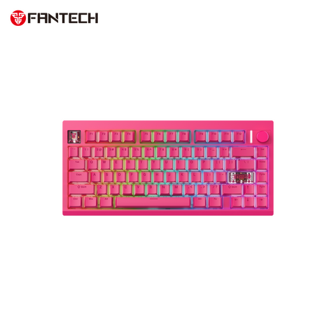 Tastatura Mehanicka Gaming Fantech MK921 Maxfit 8 Wireless pink (brown switch).