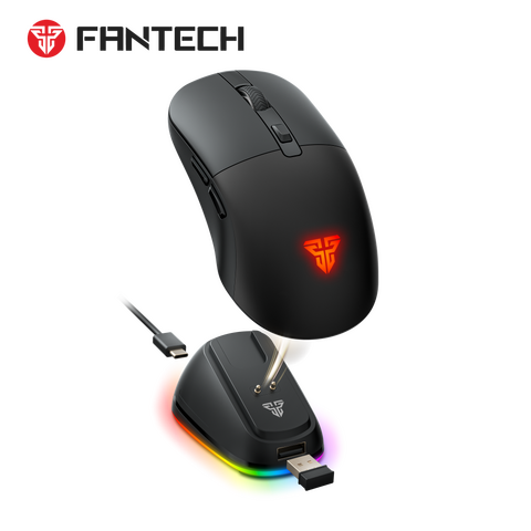 Mis Wireless Gaming Fantech WG9RD Kanata crni.
