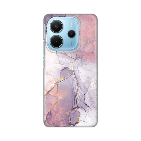 PRINT silikonska futrola - Xiaomi Redmi Note 14 4G (SRB) Pink Marble.