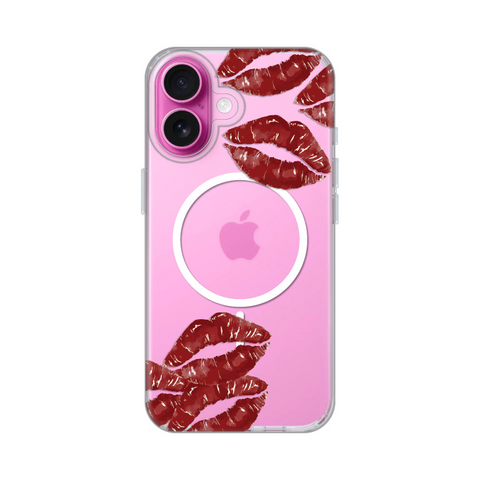 Zastitna futrola print Magsafe - iPhone 16 6.1 Kisses.