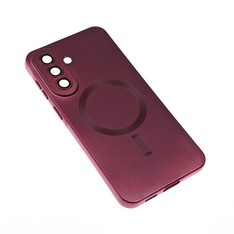 Zastitna futrola Magsafe Chrome - Samsung A576 Galaxy A57 bordo.