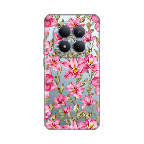 PRINT silikonska futrola - Xiaomi Redmi Note 15 Pro 5G Magnolia.