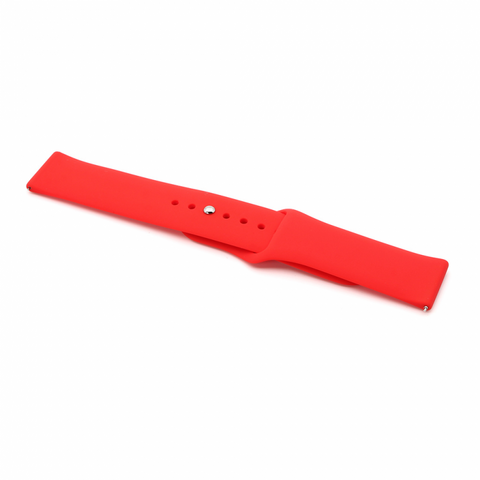 Narukvica plain - smart watch 22mm crvena.