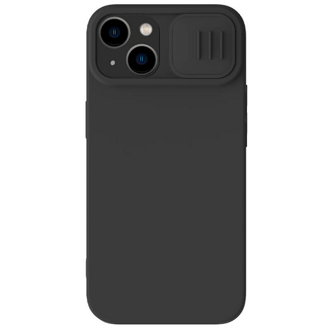 Zastitna futrola Nillkin CamShield Silky - iPhone 14 Plus crna.