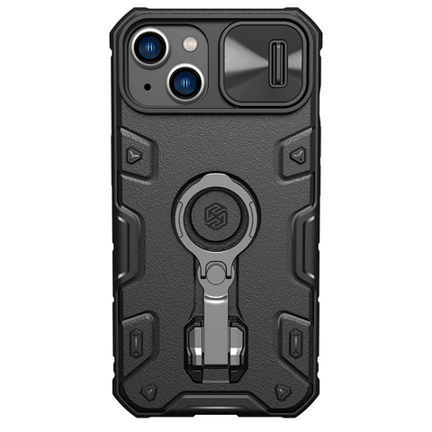 Zastitna futrola Nillkin CamShield Armor Pro Magnetic - iPhone 14 crna.