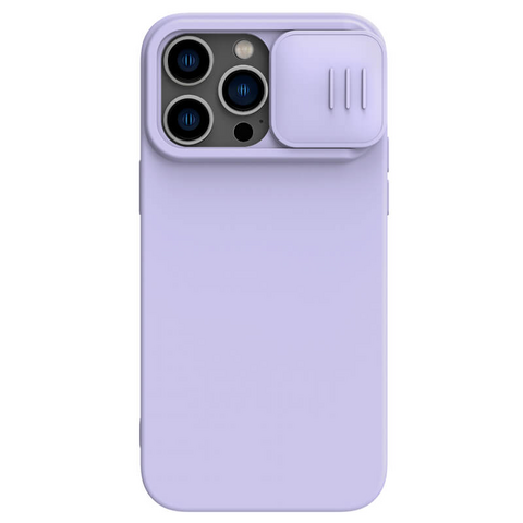 Zastitna futrola Nillkin CamShield Silky - iPhone 14 Pro ljubicasta.
