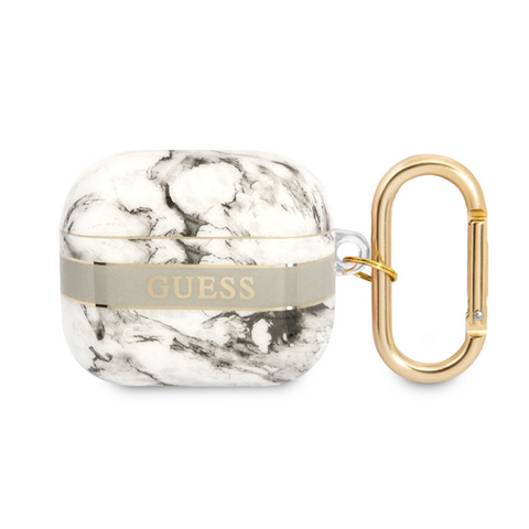 Zastitna futrola Guess - Airpods 3 TPU siva (GUA3HCHMAG).
