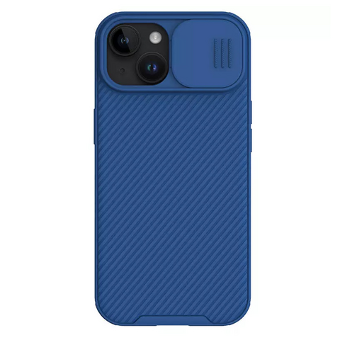 Zastitna futrola Nillkin CamShield Pro - iPhone 15 Plus plava.