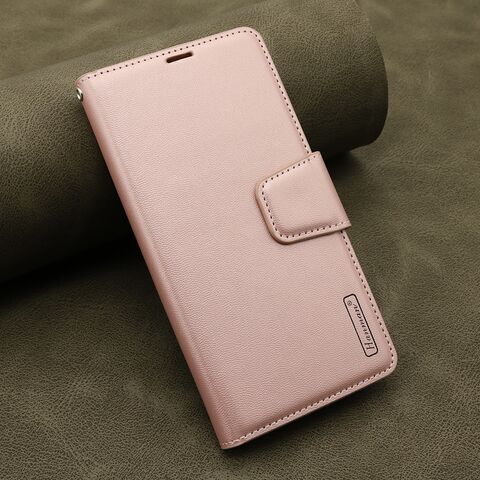 Zastitna futrola bi fold (na preklop) HANMAN II - Xiaomi 15T svetlo roze (MS).