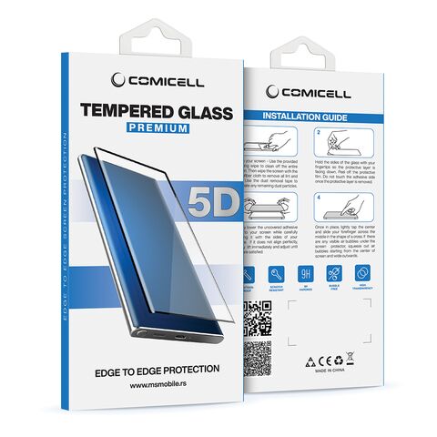 Tempered glass (zastitno staklo za ekran) 5D CURVED Full GLUE - Huawei Honor Magic 6 lite crna (MS).