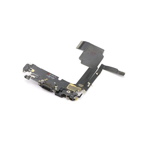 Flet kabl - iPhone 15 Pro+ konektor punjenja crni (MS).