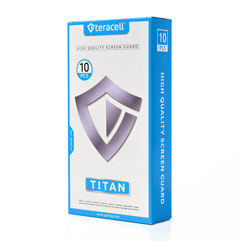 Tempered glass (zastitno staklo za ekran) Teracell Titan 2.5D 10u1 - iPhone 16 Pro crni.