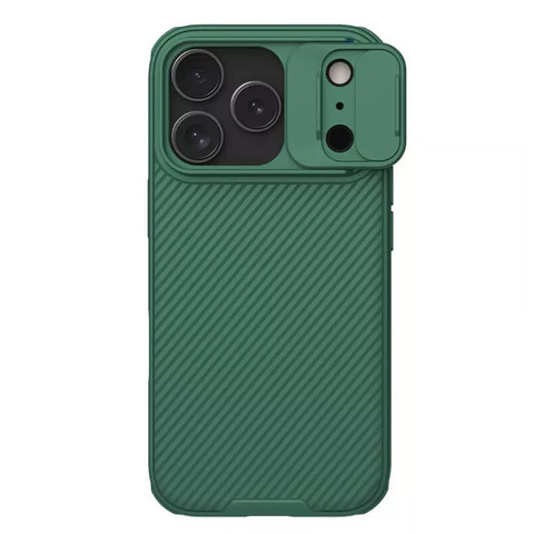 Zastitna futrola Nillkin CamShield Pro - iPhone 17 Pro zelena.