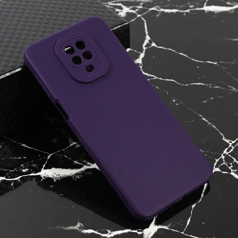 Teracell GIULIETTA silikonska futrola - Xiaomi Redmi Note 9 Pro/Note 9 Pro Max/Note 9S tamno ljubicasta.