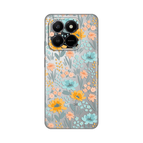 PRINT silikonska futrola skin (ultra tanka) - Honor X7d 4G/400 Smart 5G Lovely Flowers.