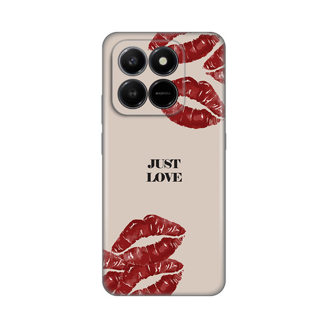 PRINT silikonska futrola skin (ultra tanka) - Honor X7d 4G/400 Smart 5G Just Love.