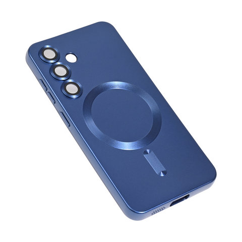 Zastitna futrola Magsafe Chrome - Samsung S931 Galaxy S25 tamno plava.