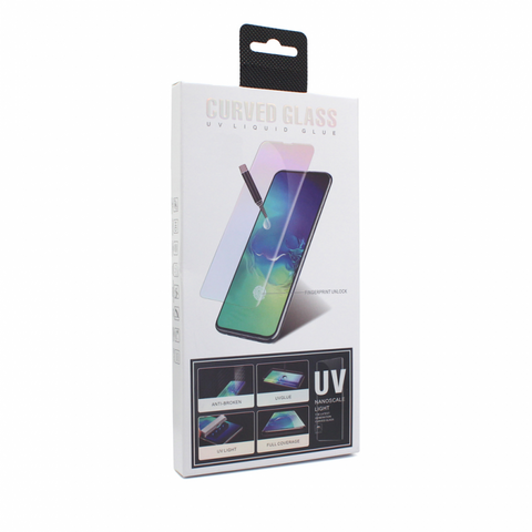Tempered glass (zastitno staklo za ekran) UV Glue Full Cover - Samsung A307 Galaxy A30s/A505 Galaxy A50 sa UV lampom.