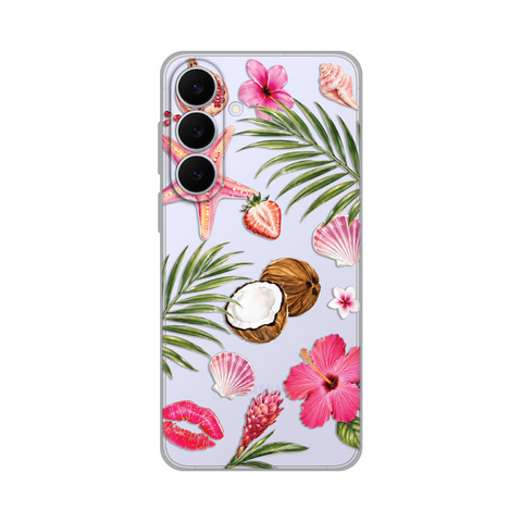 PRINT silikonska futrola - Samsung S731B Galaxy S25 Fe Coconut Paradise.