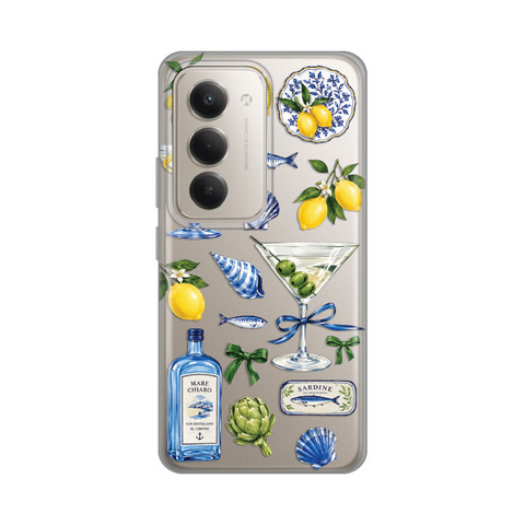 PRINT silikonska futrola - Xiaomi Redmi 15 4G Mediterranean Martini.