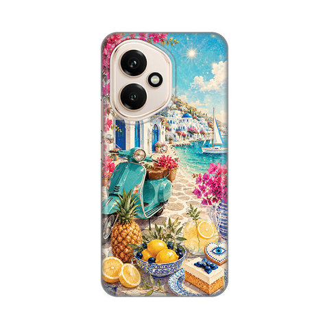 PRINT silikonska futrola skin (ultra tanka) - Huawei Honor 400 Summer in Greece.