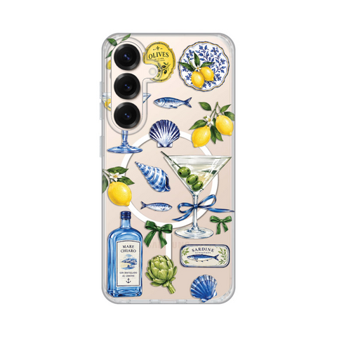 Zastitna futrola print Magsafe - Samsung S931 Galaxy S25 Mediterranean Martini.