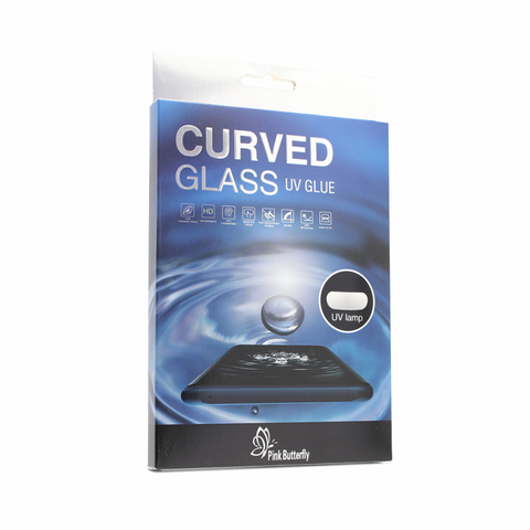 Tempered glass (zastitno staklo za ekran) UV Glue Full Cover + Lampa - iPhone XR.