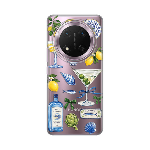 PRINT silikonska futrola - Huawei Honor Magic 7 lite Mediterranean Martini.