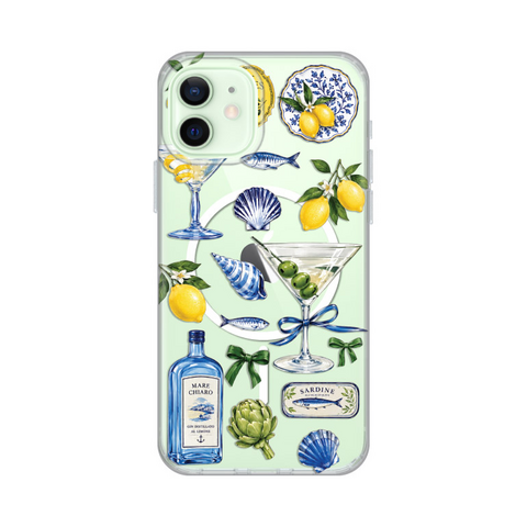 Zastitna futrola print Magsafe - iPhone 12/12 Pro 6.1 Mediterranean Martini.