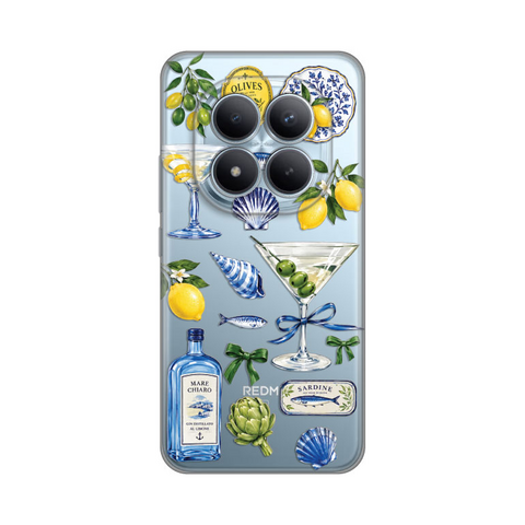 PRINT silikonska futrola - Xiaomi Redmi Note 15 Pro Plus 5G Mediterranean Martini.