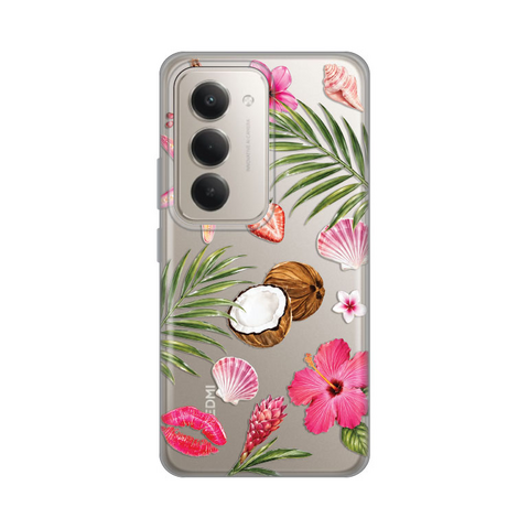 PRINT silikonska futrola - Xiaomi Redmi 15 4G Coconut Paradise.