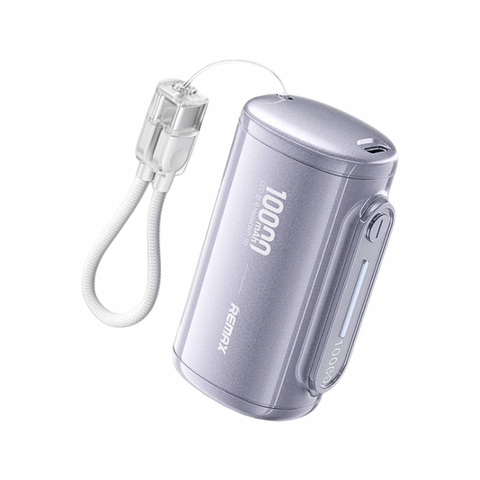 Back Up baterija (univerzalna) prenosiva baterija REMAX PD 22.5W WP-117 10000mAh siva.