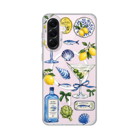 Zastitna futrola print Magsafe - Samsung A566 Galaxy A56 Mediterranean Martini.