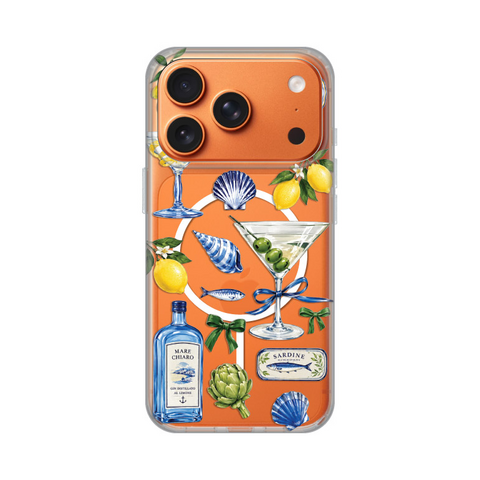 Zastitna futrola print Magsafe - iPhone 17 Pro Mediterranean Martini.