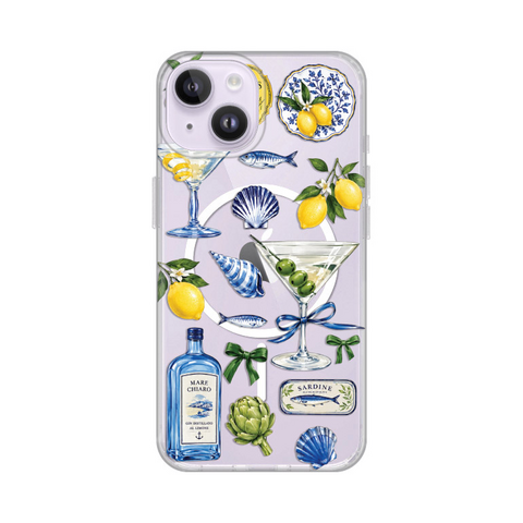 Zastitna futrola print Magsafe - iPhone 13/14 6.1 Mediterranean Martini.