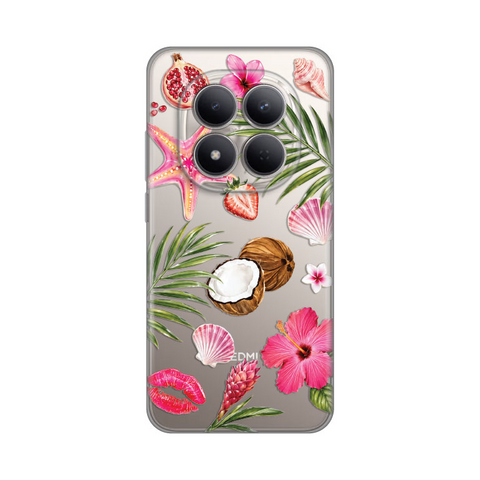 PRINT silikonska futrola - Xiaomi Redmi Note 15 Pro 5G Coconut Paradise.